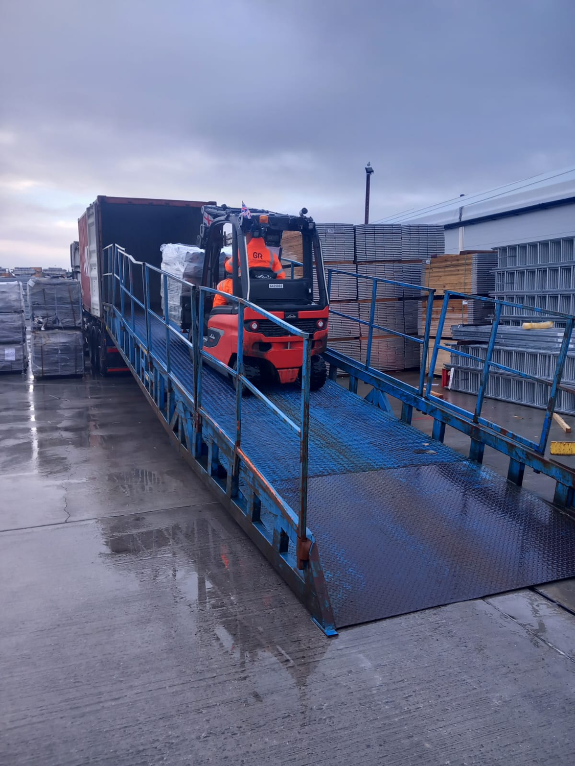 Nine Containers to the West Indies in Five Days