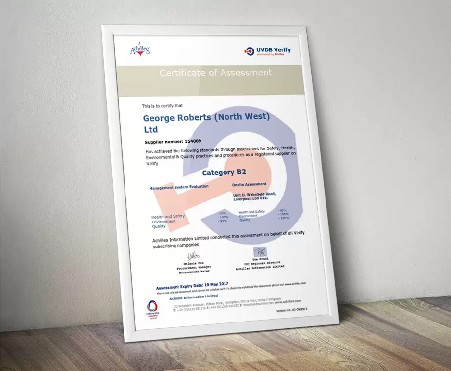 FORS & Achilles Certification
