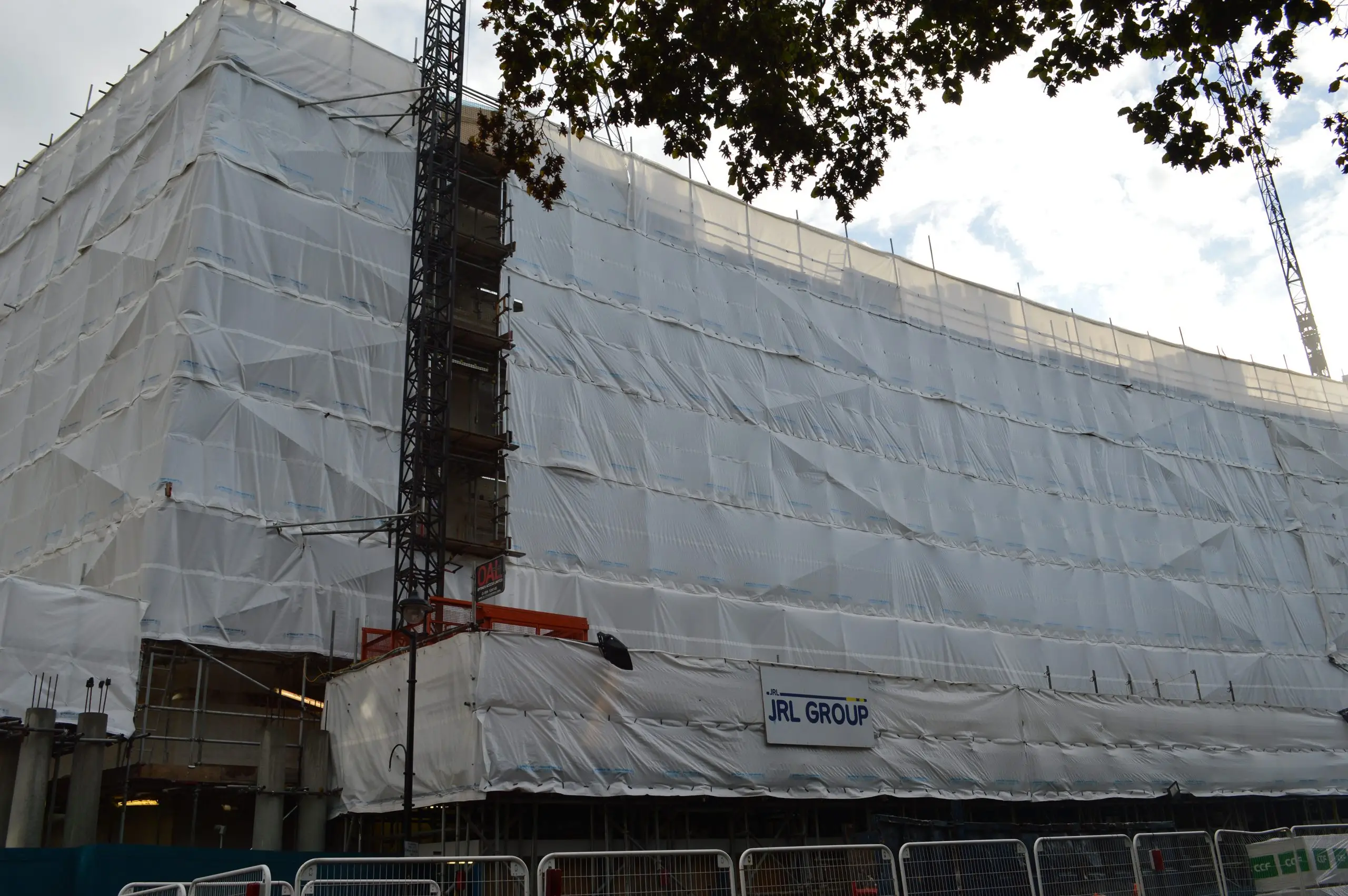 Powerclad Scaffold Sheeting